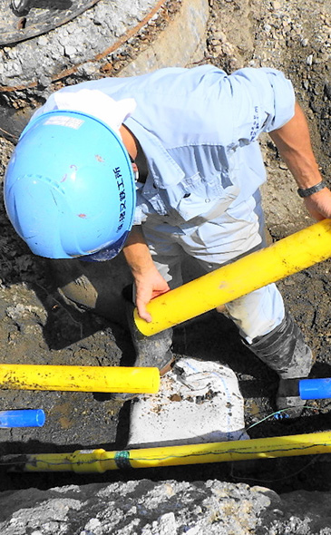 猪又鉄工所の作業風景4